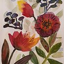 My project for course: Artistic Floral Watercolor: Connect with Nature. Un progetto di Illustrazione tradizionale, Pittura, Pittura ad acquerello e Illustrazione botanica di asmik_kazaryan - 21.03.2022