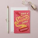 Birthday Card Collection for Ricicle Cards. Un projet de Illustration traditionnelle, Lettering manuel, Illustration numérique , et Design  de Roselly Monegro - 22.03.2022
