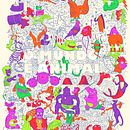 Meu projeto do curso: Ilustração vetorial com estilo doodles. Een project van Traditionele illustratie, Vectorillustratie y Digitale illustratie van Ricardo Barata - 22.03.2022