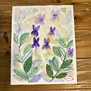 Il mio progetto del corso: Acquerelli floreali: entra in sintonia con la natura. Un projet de Illustration traditionnelle, Peinture, Aquarelle et Illustration botanique de ilaria - 22.03.2022