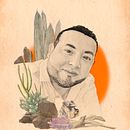 Mi Proyecto del curso: Retrato ilustrado con Procreate. Ilustração tradicional, Ilustração vetorial, Ilustração digital, e Desenho de retrato projeto de Jorge Anguas - 09.02.2022