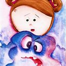 Aguas e cores - Ilustrações em aquarela Ein Projekt aus dem Bereich Traditionelle Illustration, Animation und Bildende Künste von Candida Calixto Olimpio de Lima - 23.03.2022