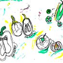 My project for course: Illustrated Recipes: Making Delicious Art. Un proyecto de Ilustración tradicional, Infografía, Ilustración vectorial, Dibujo, Ilustración digital, Pintura digital, Sketchbook, Ilustración con tinta e Ilustración naturalista				 de April Allison - 23.03.2022