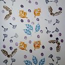 Breezy autumn  . Ilustrație tradițională, Design de model, Tipărire, Caiet de schițe și Gravură de Auriel Roe - 03.23.2022