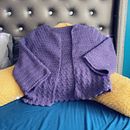 Mi Proyecto del curso:  Top-down: prendas a crochet de una sola pieza. Un proyecto de Diseño de moda, Tejido, DIY, Crochet y Diseño textil de Andrea Vieco - 19.03.2022