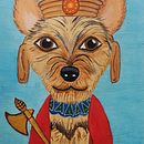 Mi Proyecto del curso: Técnicas de pintura acrílica para ilustración creativa. Projekt z dziedziny Trad, c, jna ilustracja,  Malarstwo, Kreat, wność, Malarstwo akr i lowe użytkownika Karina Rosmery Lozano Rodríguez - 24.03.2022