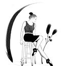 My project for course: Traditional Drawing Techniques with Procreate. Un proyecto de Ilustración tradicional, Dibujo, Ilustración digital, Dibujo de Retrato y Dibujo digital de Anne Scheltes - 24.03.2022