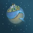 Final project for the course Introduction to Photoshop for Illustrators By Gemma Gould Ein Projekt aus dem Bereich Traditionelle Illustration, Malerei, Digitale Illustration und Design von Figuren von Ksenia Galicheva - 23.03.2022