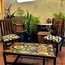 Mi Proyecto del curso: Pintura decorativa sobre muebles. Projekt z dziedziny  Sztuki piękne, Projektowanie i w, rób mebli, Projektowanie wnętrz,  Malarstwo, Pattern design, Malarstwo akr, lowe i DIY użytkownika Camila Paz Nuñez Ramirez - 24.03.2022