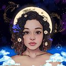 Meu projeto do curso: Retrato digital no Photoshop com um toque de fantasia. Traditional illustration, Drawing, Digital Illustration, Portrait Drawing, Digital Drawing, and Digital Painting project by Fernanda Rodrigues - 03.24.2022