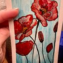 Watercolored Poppies . Ilustração tradicional projeto de Ivy Sheppard - 28.02.2022