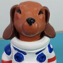 Charlotte astronauta Ein Projekt aus dem Bereich Skulptur, Traditionelle Illustration und Design von Figuren von Elizana Souza Reis - 15.03.2022