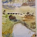 Mi Proyecto del curso: Paisajes naturales en acuarela. Un projet de Beaux Arts, Peinture , et Aquarelle de María Laura Braccia Gancedo - 25.03.2022