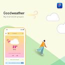 My project for course: App Design: Prototyping for Beginners - Good weather. Un progetto di UX / UI, Design per smartphone, Progettazione di applicazioni e Design di prodotti digitali di Isaac Philip - 19.03.2022