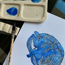 My project for course: Illustration Techniques to Unlock your Creativity. Een project van  Ontwerp, Traditionele illustratie,  Beeldende kunst, Schilderij,  Creativiteit, Creativiteit met kinderen y Sketchbook van Rapina Iberam - 17.03.2022