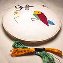 Mi Proyecto del curso: Ilustraciones bordadas: de la acuarela al hilo  . % Elvira Pérez tarafından hazırlanan Aksesuar Tasarımı, Kostüm Tasarımı, Sanat ve El Sanatları, Nakış, El, af Sanatları, Renk Teorisi, Ve Tekstil Tasarımı projesi - 03.25.2022
