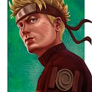 Retratos Naruto. Een project van Traditionele illustratie, Ontwerp van personages, Schilderij,  Tekening, Digitale illustratie,  Concept art, Digitale tekening,  Digitaal schilderij y Manga van Alex Pessôa - 25.03.2022