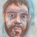 Mi Proyecto del curso: Retrato artístico en acuarela. Fine Arts, Painting, Watercolor Painting, and Portrait Drawing project by Xaime Martínez Menéndez - 01.10.2022
