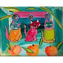 My project for course: Expressive Mixed-Media Illustration: Find Your Creative Flow . Ilustrasi tradisional, Membuat sketsa, Kreativitas, Menggambar Artistik, Lukisan Guas, Dan Kolase proyek oleh Katie Malone-Smith - 03.26.2022