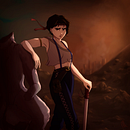 Post apocalyptic world. Un progetto di Illustrazione tradizionale, Character design, Illustrazione digitale, Disegno digitale e Pittura digitale di ewelina_oleszek - 26.03.2022