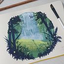 Meu projeto do curso: Pintura de paisagens atmosféricas com guache. Ilustração tradicional, Pintura, e Pintura guache projeto de Bianca Marçal - 26.03.2022