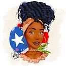 Puertorriqueña practice. Traditional illustration project by Nicole Davila - 09.28.2021