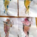 Il mio progetto del corso: Illustrazione sperimentale e creativa con china e acrilico. Ilustração tradicional projeto de Caterina Betti - 27.03.2022