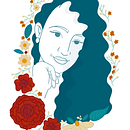 Meu projeto do curso: Retrato ilustrado com elementos botânicos . % Thaiane Figueiredo Pires Albergaria tarafından hazırlanan Geleneksel illüstras, on, Dijital İllüstras, on, Botanik İllüstras, on, Ve Dijital Çizim projesi - 03.26.2022