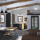 Il mio progetto del corso: Interior design dall’inizio alla fine - Parte1. Un progetto di Architettura d'interni, Interior design, Interior Design e Progettazione dello spazio di Alison Bertolin - 28.03.2022