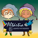 Altártia: Gigantes muy pequeños. Traditional illustration, Br, ing, Identit, Character Design, and Digital Illustration project by Ana María Dueñas Rodríguez - 03.28.2022