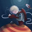 ilustración para fomentar la lectura infantil. Traditional illustration project by Laura Ramírez Salado - 04.05.2019