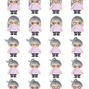 My project for course: Design of Kawaii-Style Characters. Un progetto di Design, Illustrazione tradizionale, Character design, Illustrazione vettoriale e Manga di Claudette Wooddell - 28.03.2022