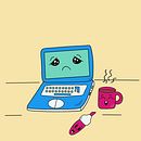 Pc Kawaii . % ilenia_2602 tarafından hazırlanan Geleneksel illüstras, Ve on projesi - 03.29.2022