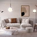 El blanco también puede ser acogedor ;) . Un proyecto de Diseño, Decoración de interiores, Diseño de interiores, Interiorismo, 3D y Modelado 3D de Ana Guillem - 30.03.2022