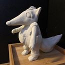 Sculpture of fox. Un proyecto de Escultura de chrisrockave - 30.03.2022