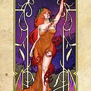 Meu projeto do curso: Retrato ilustrado com estilo art nouveau. Ilustração tradicional, Artes plásticas, Ilustração digital, Desenho de retrato, Desenho artístico, Desenho digital, e Pintura digital projeto de Felipe Ponchio - 31.03.2022