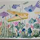 Mon projet du cours : Croquis créatifs à l'aquarelle pour débutants . Kreativitas, Lukisan Cat Air, Dan Buku sketsa proyek oleh Fabienne Wohrel - 03.31.2022