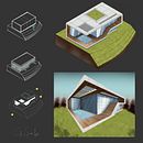 Mi Proyecto del curso: Sketching arquitectónico y artístico con Procreate . Arhitectură, Schițe, Ilustrație digitală, Arhitectura digitală & Ilustrație arhitecturală de Gino Henderson Esteban García - 04.01.2022