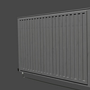 A radiator. 3D Modeling project by Hakkı Altan Cebeci - 04.02.2022