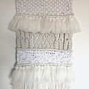 Il mio progetto del corso: Introduzione al macramè: creazione di un arazzo decorativo. Un progetto di Design di accessori, Artigianato, Interior design, Interior Design, Fiber Art, Macramè e Textile Design di Nina - 02.04.2022