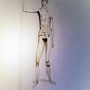 My project for course: Realistic Human Figure Drawing. Un projet de Illustration traditionnelle, Beaux Arts, Esquisse , Dessin au cra, on, Dessin, Dessin réaliste , et Dessin anatomique de Gary Haddan - 02.04.2022