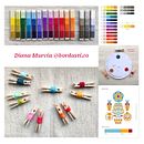 Resumen visual de mi proyecto para el curso Teoría del color para proyectos textiles . % Diana Murcia tarafından hazırlanan Moda Tasarımı, Nakış, Ve Renk Teorisi projesi - 04.02.2022