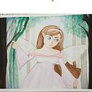 Meu projeto do curso: Ilustração de contos de fadas com aquarela. Een project van Traditionele illustratie, Schilderij,  Tekening, Digitale illustratie y Aquarelschilderen van Ariane Sousa de Andrade - 30.03.2022