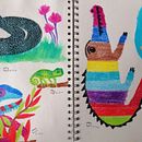Mi Proyecto del curso: Técnicas de ilustración para desbloquear tu creatividad . % nadia_ssc tarafından hazırlanan Tasarım, Geleneksel illüstras, on, Güzel sanatlar, Tablo, Yaratıcılık, Çocuklarla Yaratmak, Ve Eskiz defteri projesi - 03.31.2022