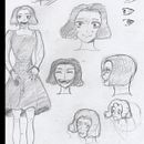 Meu projeto do curso: A arte do mangá: desenhe personagens únicos. Een project van Ontwerp van personages, Tekening met potlood,  Tekening,  Illustratie met inkt y Manga van Victor Botelho - 03.04.2022