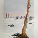 Invierno (Acuarela) . % Pilar Salvador Marco tarafından hazırlanan Tablo projesi - 04.04.2022
