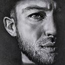 Mon projet du cours : Portrait artistique au fusain : créez des ambiances. Ilustração tradicional, Artes plásticas, Desenho, Desenho de retrato, Desenho realista, e Desenho artístico projeto de isabanidol - 04.04.2022