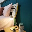 L'appartamento la soffitta nel bosco_Camera da letto.. Arts, Crafts, Furniture Design, Making, Interior Design, Decoration, Interior Decoration, DIY, Woodworking, and Spatial Design project by Silvia Pardini - 04.06.2022