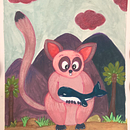 My project for course: Illustration Techniques with Watercolor and Gouache. Un progetto di Illustrazione tradizionale, Belle arti, Pittura, Pittura ad acquerello, Illustrazione infantile e Pittura gouache di Neembu Paani - 06.04.2022