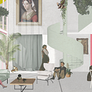 Mi Proyecto del curso: Representación gráfica de proyectos arquitectónicos . Un proyecto de Arquitectura, Diseño gráfico, Arquitectura interior, Diseño de interiores, Paisajismo, Collage, Arquitectura digital e Ilustración arquitectónica de Max McClimans - 07.03.2022